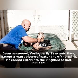 Ever questioned baptism?